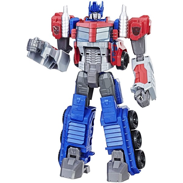 Transformers Toys Heroic Optimus Prime Action Figure - Timeless Large-Scale Figure, Changes into Toy Truck - Toys for Kids 6 and Up, 11-inch()