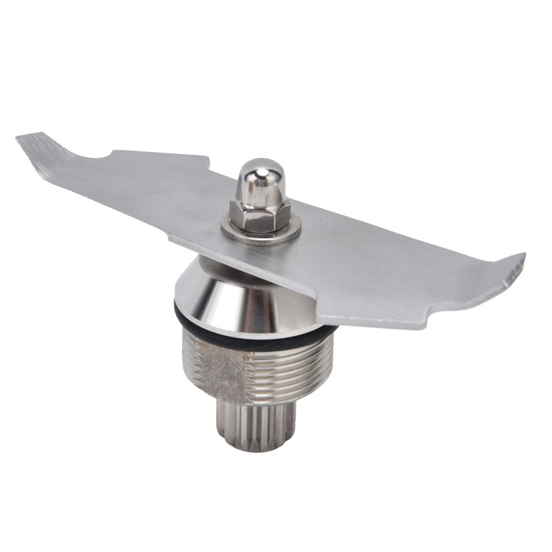 Stainless Steel Blender Blade Assembly Replacement Widen 2 Leaf Blade