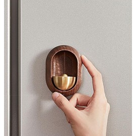 Wooden Doorbell Shopkeeper Bell for Door Opening Entrance Wind Chimes Children Safety Fridge Opening