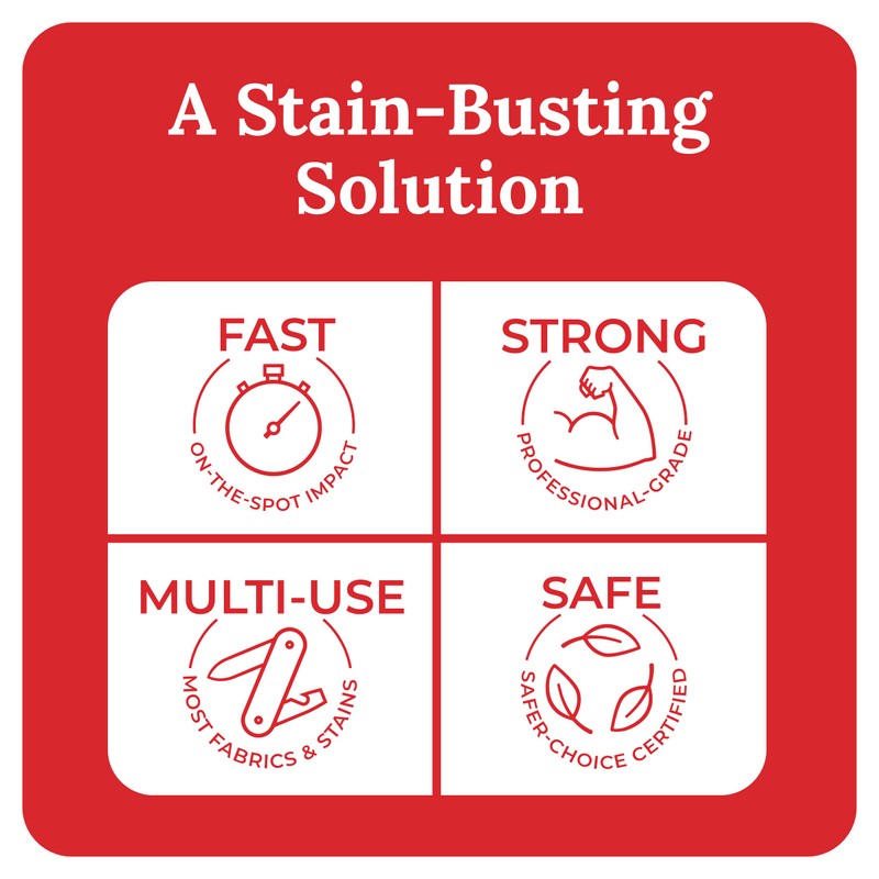 Emergency Stain Rescue Stain Remover Spray - Fast-Acting Spray for