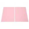 Matte Translucent A4 30 Holes PP Plastic Sheet Protector 20Pcs,