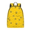 FeHuew 16 inch backpack Cute Cartoon Bee Honeycomb Laptop Backpack