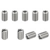PATIKIL Thread Adapters Sleeve Reducing Nut, 10 Pcs M8*1.25 Male