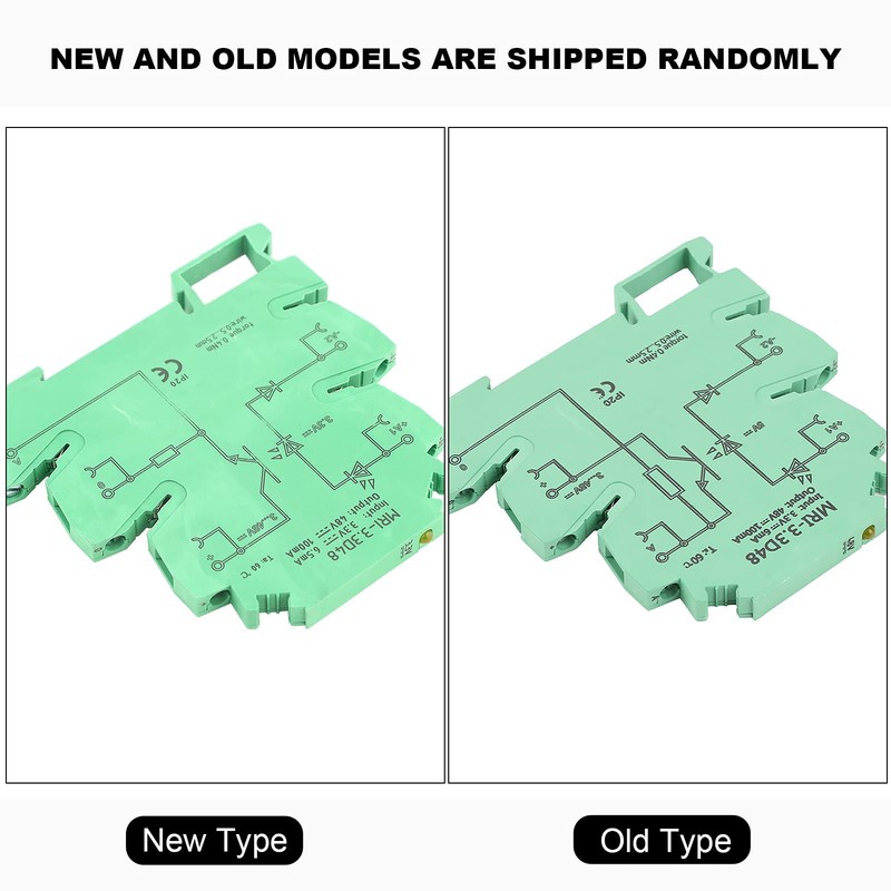 MRI-3.3D48 DC Optocoupler PLC Relay, 3.3 VDC Output 3-48 VDC