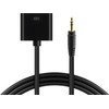 30 Pin Female Dock Connection to 3.5mm Male Audio Output