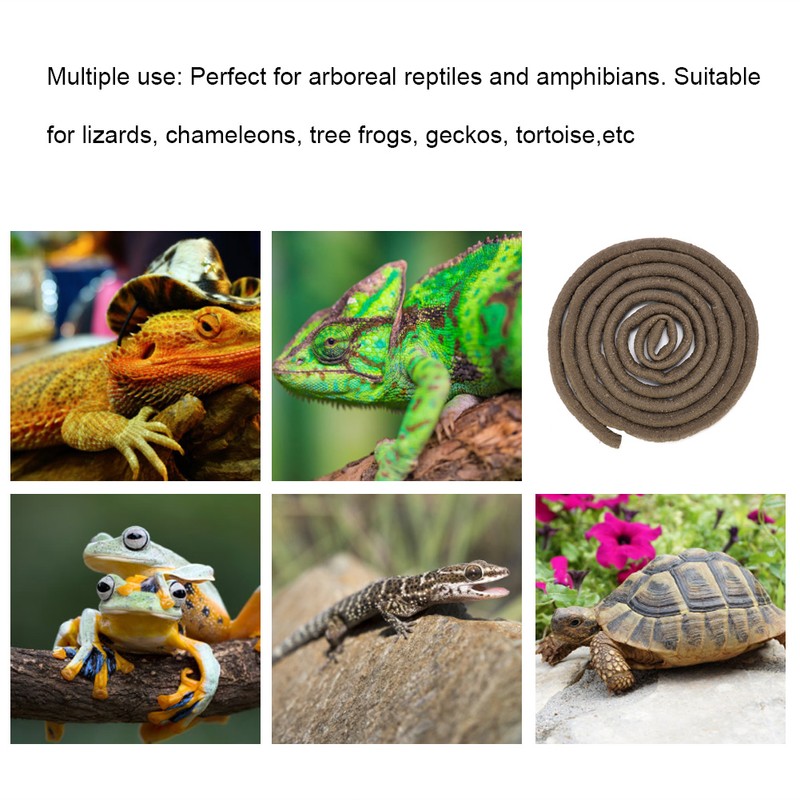 Artificial Reptile Climbing Branch Flexible Jungle 9.84ft Rattan Long Vine
