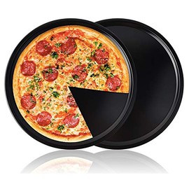 LaiYHe, 13" Pizza Pan Professional Premium Deep Dish Non-Stick Bakeware, 13-Inch(Light Dish)