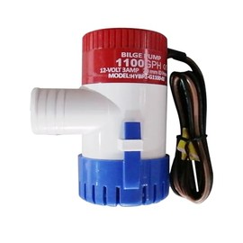 BOOMSTART Bilge Pump 1100gph 12V Liquid Pump for Marine Boats Yacht Caravan