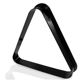 DREAMCO SUPPLIES Triángulo para Bolas De Billar Mesa Pool Hecho de Plástico Resistente en Color Negro