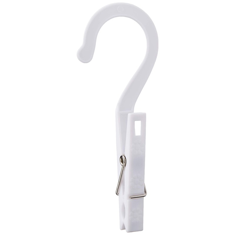 Fox Run Laundry Hooks, Set of 10 Clothing Pin Hooks,