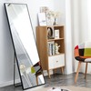 LKJYBG 65" x 23" Full-Length Mirror Wall Mounted/Floor Mounted Wooden