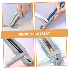 OATIPHO 3pcs Eyebrow Pencil Sharpener Makeup Marker Sharpener Duckbill Sharpening Tool