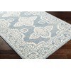 Mark&Day Wool Rugs, 2x8 Lecce Global Pale Blue Runner Area