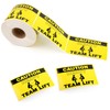 TK Thermal King, 1 Roll 3" x 5" Caution Heavy