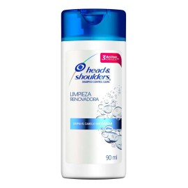 Shampoo Control Caspa Head & Shoulders Limpieza Renovadora, 90 ml