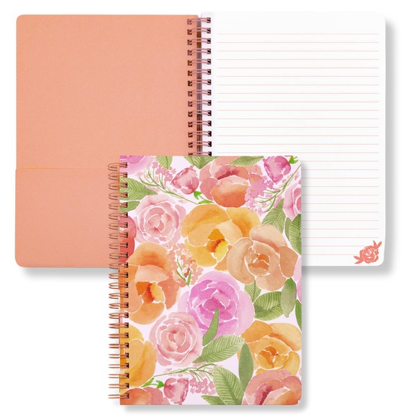Steel Mill & Co Cute Mini Spiral Notebook, Small 8.25"