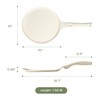 Redchef Crepe Pan Nonstick, 10 Inch Ceramic Flat Skillet Pan
