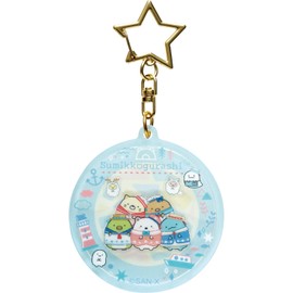 San-X AB23101 Sumikko Gurashi Shaka Acrylic Key Chain Sumikko Gurashi