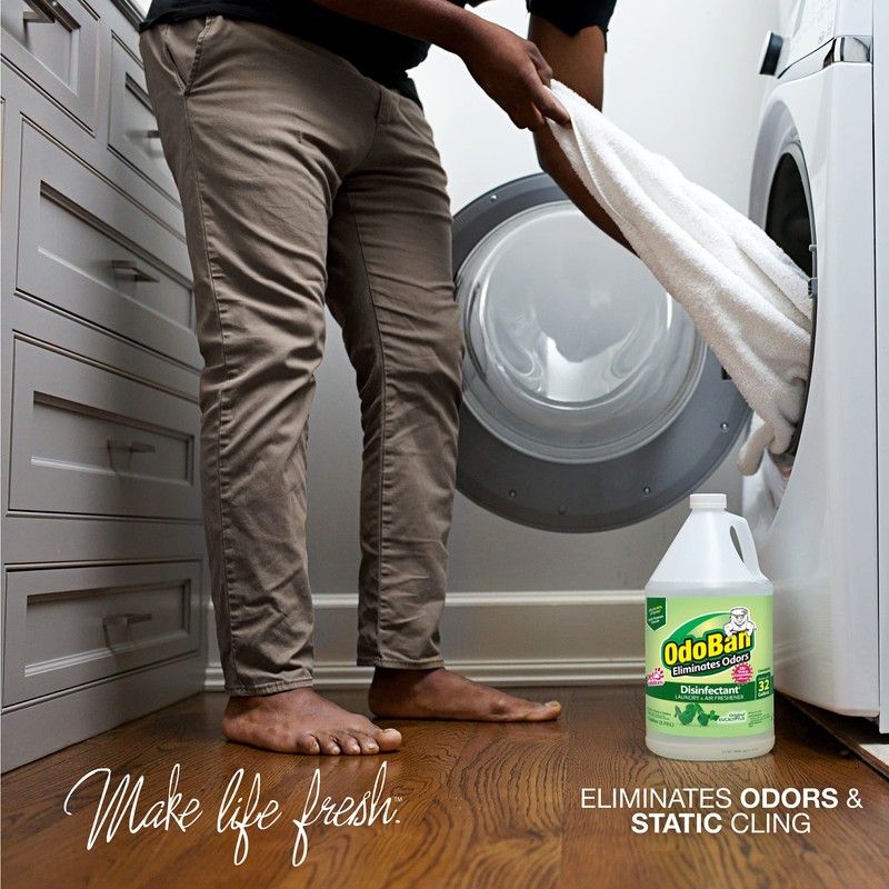 OdoBan Ready-to-Use Disinfectant and Odor Eliminator, Made in the USA,