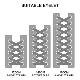 JBM 2 Pair Shoelaces Flat Shoe Lace for Sneakers, Athletic Shoelaces