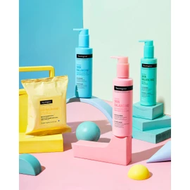 Neutrogena Cleanser, Skin Balancing Kaolin Clay Cleanser With 2% Polyhydroxy Acid (Pha), Mattifying Face Wash for Oily Skin, 186mL