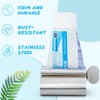 LOVEINUSA Toothpaste Squeezer, Toothpaste Tube Squeezer Metal Toothpaste Dispenser Stainless