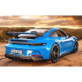 NUFTVI Diamond Painting Blue Sports Car, 16x12 inches, 3D Effect, Long-lasting Color, Adults/Mans, Home Wall Decor