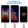JETech Screen Protector for iPhone SE 3/2 (2022/2020 Edition), 4.7-Inch,