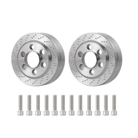 RC Rock Crawler Parts RC Car 1.9 Brass Stainless Steel Wheel Hub Weight Increasing Heavy Parts Knuckle Weights (2pcs)