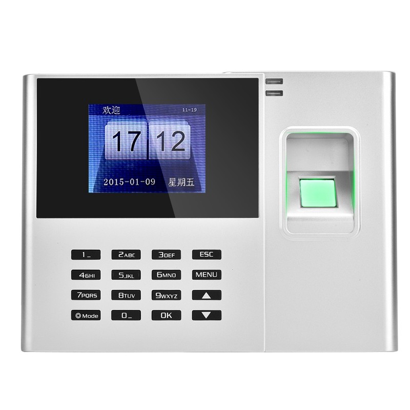 TCP IP Fingerprint Password Attendance Machine Employee Attendance Recording