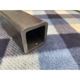 ASTM A 500 Grade B Steel Square Tube 2" x 2" X 1/4" WALL SQUARE STEEL TUBING 8" LENGTH  2 X 2 X .25" TUBE WELDING
