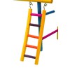 PENN-PLAX Bird Life Wooden Playpen – Perfect for Sun Conures,