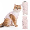 Viiotu Cat Recovery Suit Female, Kitten Onesie for Cats After