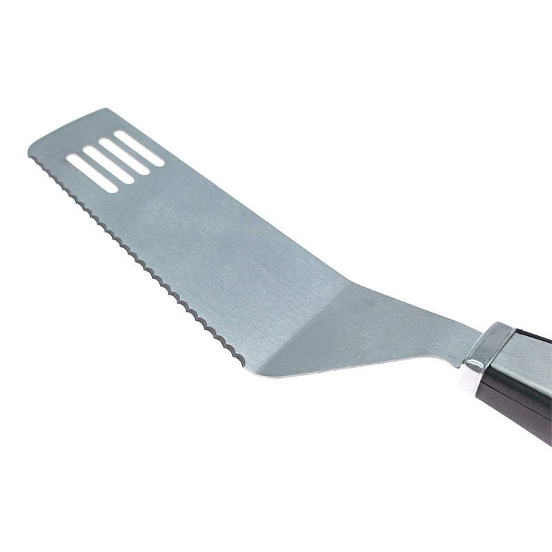 Juego de 2 servidores de tartas de acero inoxidable para
