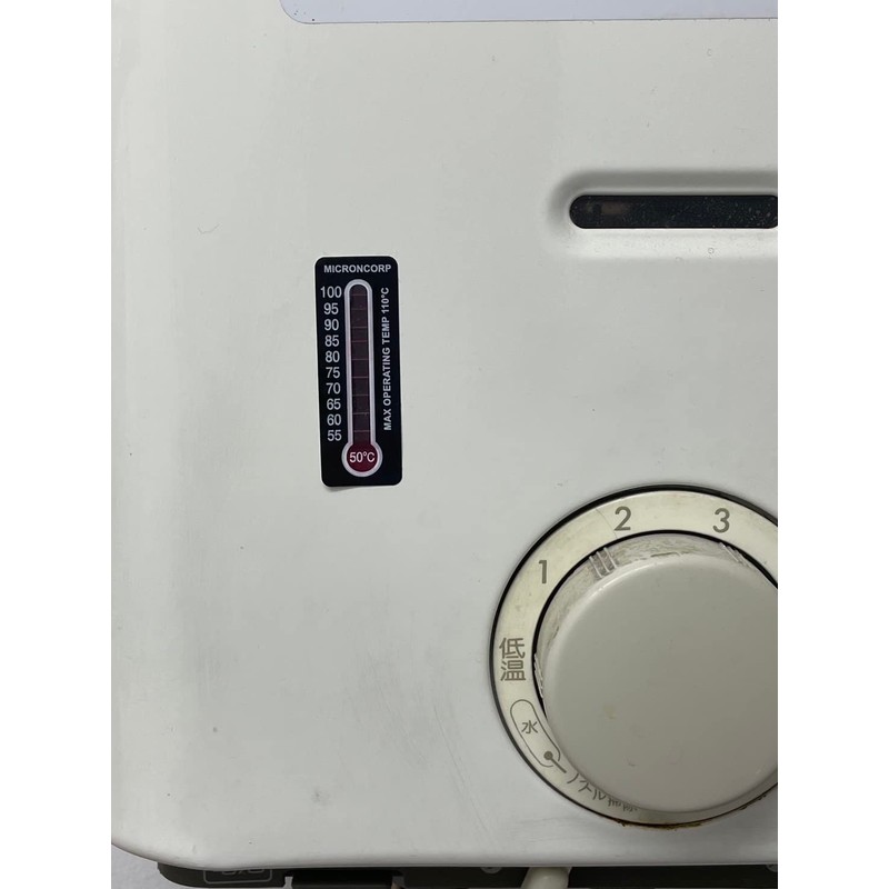 ONDOLAB Reversible Thermometer Label 50~100℃|SCA -02