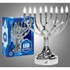 LED Electric Hanukkah Menorah - LED Tree of Life Chanukah