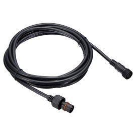 PATIKIL 9.84Ft 3 Pin Extension Cable Wire, 18AWG Waterproof IP67 Connector with Male and Female at Both Ends for LED Strips, Black