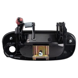 TRQ Front Left Exterior Door Handle - Drivers Side Compatible with 1994-2001 Dodge Ram 1500, 1994-2002 Ram 2500, 3500