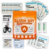 RHINO RESCUE Burn Kit, 4pcs Burn Dressings 4x4”, 8pcs Burn