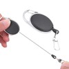Alomejor Retractable Key Ring ABS High Performance Retractable Key Chain