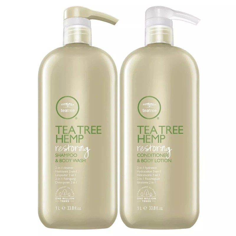 Paul Mitchell Tea Tree Hemp Restoring Shampoo & Body Wash