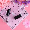GTHER 6PCS 15ML Empty Nail Polish Glass Bottles with Brush