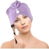 KESYOO Toalla Absorbente Cabello de Microfibra Alta Absorción y Secado