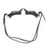 Swans TK-SWRV-008N BK Swimming Goggles, Fitness Goggles, Cushioned, BK (Black/FF/Men's)