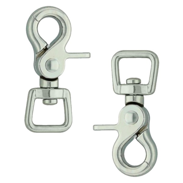 Set of 2 - 360 Degree Scissor Carabiners - Versatile