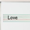 TEHAUX 4 Row Dry Erase Board Sticker Dry Erase Board