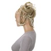 CAISHA by PRETTYSHOP XXL Large Scrunchy Braided Updo Slightly Wavy
