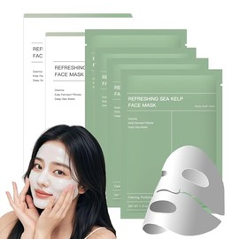 Bio Mascarilla Colageno, Mascarilla Nocturna de Colágeno 8pcs   Mejora el oscurecimiento, reafirma la hidratación, reduce los poros y mejora la...    