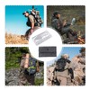 TVETE EDC Stainless Steel Fish Hook Card Multi Tool Survival