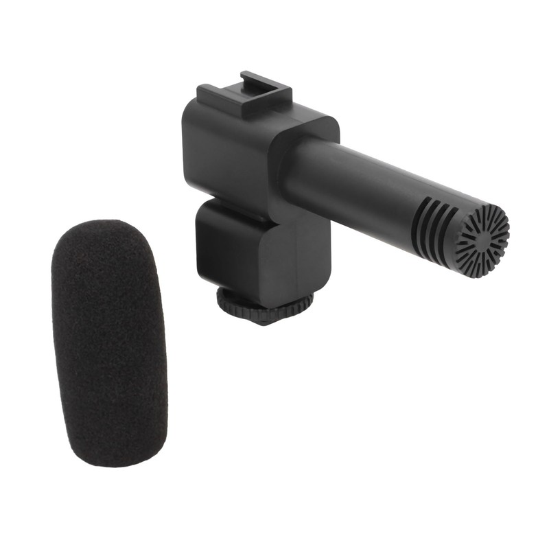 Video Recording Microphone Wide Range Frequency Shock Absorbing Stereo Interview